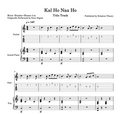 Kal Ho Naa Ho (Title Track) – Guitar TAB, Standard Notation & Piano Score (PDF + Tabs + MuseScore Access)